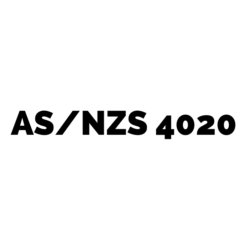 AS-NZS 4020 Certification